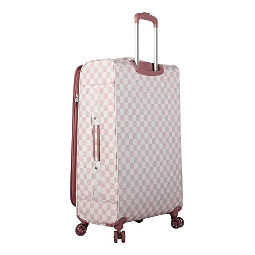Steve Madden Designer Luggage (Chalet Pink, 28in) - color: Chalet Pink, size: 28 Inches