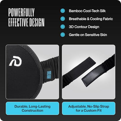 Dream Recovery Performance 3D Contoured Silk Sleep Mask, The Pro Mask - color: Pro Sleep Mask