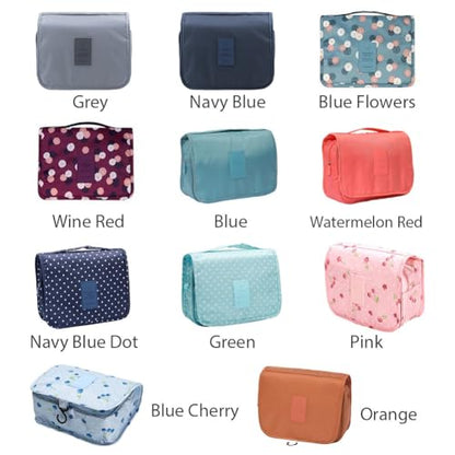 Waterproof Travel Toiletry Bag, Portable Hanging makeup Organizer