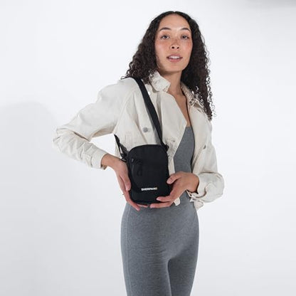 Sherpani Rogue, RFID Mini Crossbody Bag for Women - color: Raven