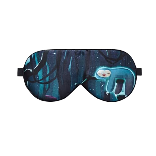 Alaska Bear Mulberry Silk Sleep Mask, Cool and Smooth(Sloth) - color: Sloth