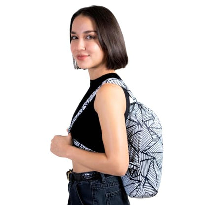 Nanobag Pack 14L Packable Foldable Drawstring Backpack For Men & Women - color: Sketch