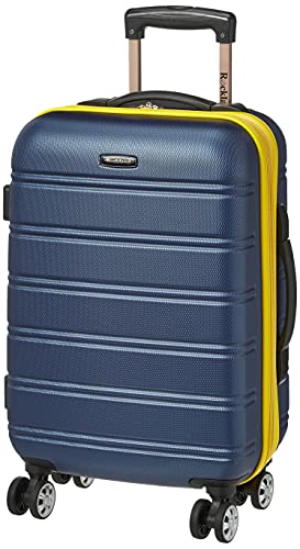 Rockland Melbourne Hardside Expandable Spinner Wheel Luggage, Carry-On 20", Navy - color: Navy, size: Carry-On 20"