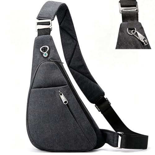 Anti-Theft Sling Bag, Fashion Multiple Pockets Crossbody Bag for Travel