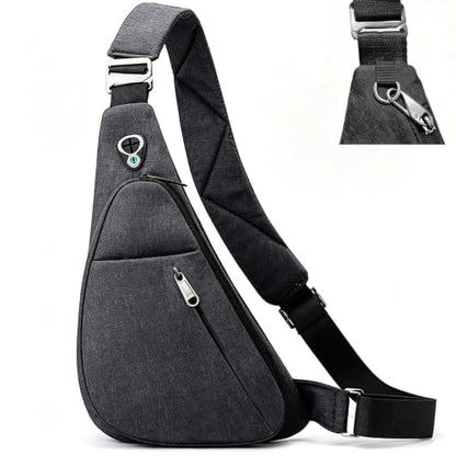 Anti-Theft Sling Bag, Fashion Multiple Pockets Crossbody Bag for Travel