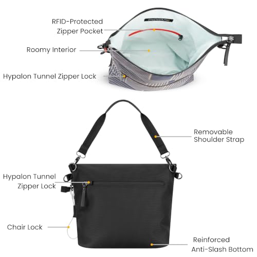 Sherpani Vale, Anti-Theft Crossbody Tote for Women - color: Blue Print