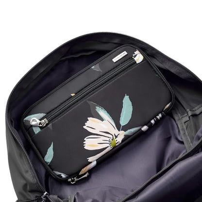 Travelon RFID Blocking Family Passport Wallet - color: Midnight Floral