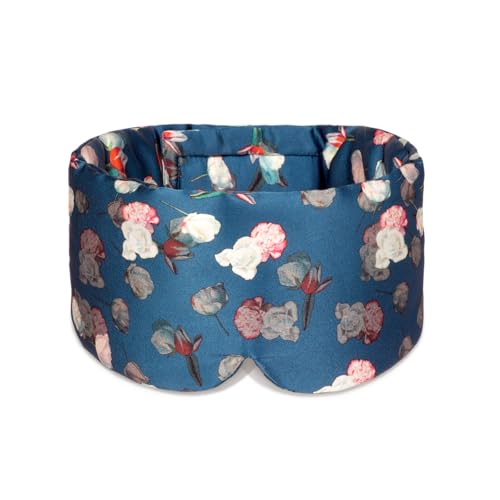 OLESILK 100% Mulberry Silk Sleep Mask, Large Size, Pressureless, Blackout - color: Psm-01