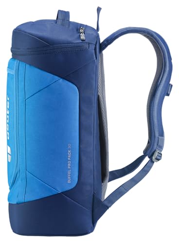 Deuter Unisex Duffel Pro Pack 30, Convertible 30L Duffel & Backpack for Versatile One-Bag Travel & Everyday Use - Neptune-Nightblue - color: Neptune-nightblue