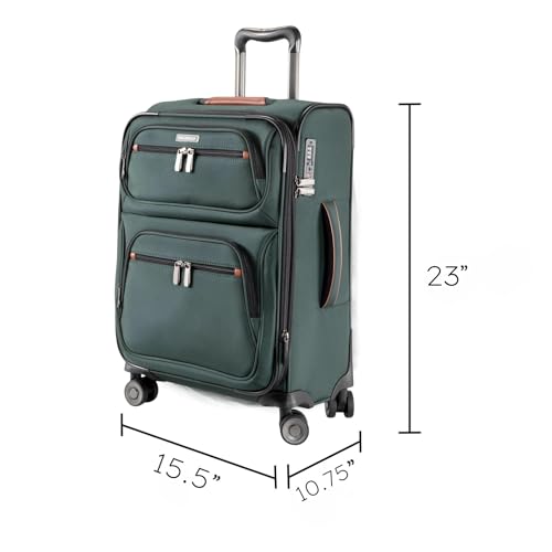 Ricardo Beverly Hills Montecito 3.0 Softside Luggage Collection Expandable Suitcases with Wheels and TSA Lock, 21 Carry-on (Hunter Green, 21-inch Carry-on) - color: Hunter Green, size: 21-inch Carry-on