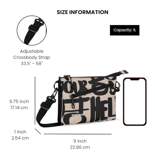 Sherpani Zoom, Small Crossbody Purse for Women, Nylon Bag - color: Ciao
