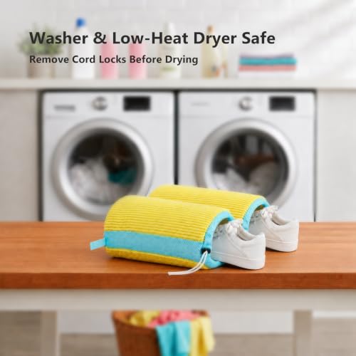 2 Pack Shoe Washing Machine Bags for Sneakers