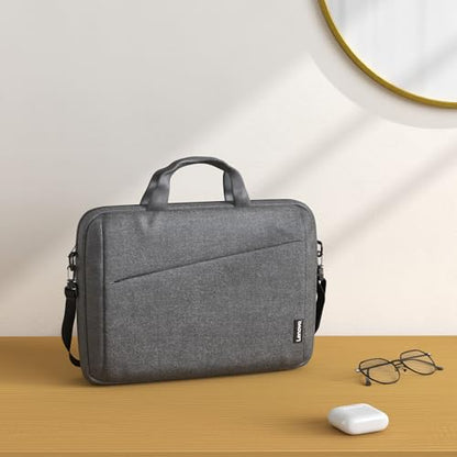 Lenovo Laptop Bag T210, Messenger Shoulder Bag for Laptop or Tablet, Sleek, Durable & Water-Repellent Fabric - size: 17 inch