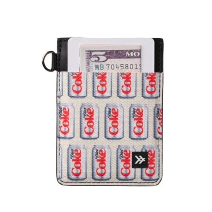 Thread Wallets Ultra Slim Minimalist Leather Card Holder Wallet (Diet Coke Cans) - color: Diet Coke Cans
