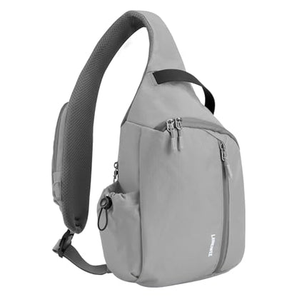 Crossbody Sling Bag, RFID Travel Hiking Sling Backpack, Compact EDC Bag - color: Grey