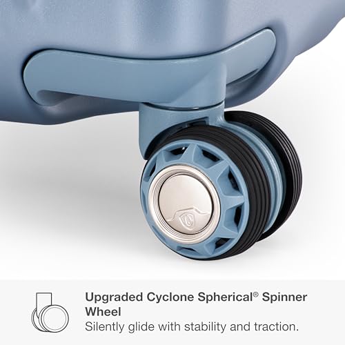 Traveler's Choice Ultimax II Polycarbonate Hardside Luggage with Spinner Wheels, Teal, 29-Inch Large Luggage - color: Teal, size: 29-Inch Large Luggage