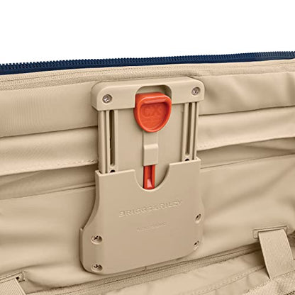 Briggs & Riley Baseline Global 21 Inch Softside Carry-On Spinner, Navy - color: Navy, size: 21" Carry-On