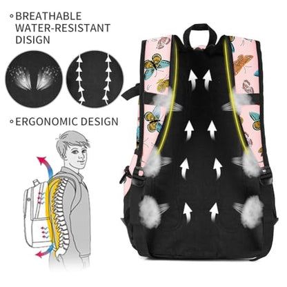 rickyh style School Backpack Travel Bag for Men & Women Lightweight College - color: 04fhd