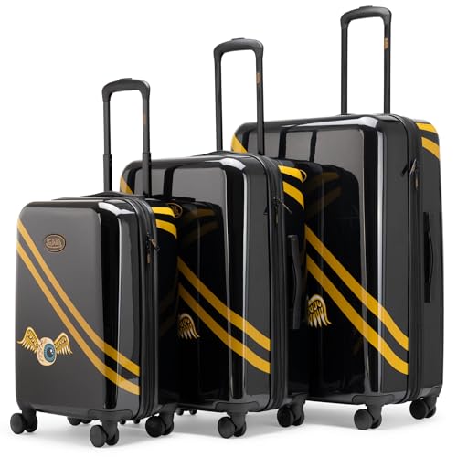 Von Dutch Rolling Striker 3-Piece Expandable Hardside Spinner Luggage Set - color: Rolling Striker, size: 3 Piece Set