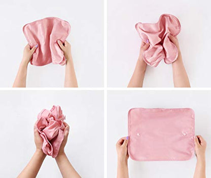 Luggage Packing Organizers Packing Cubes Set for Travel (pink 6pc) - color: pink 6pc