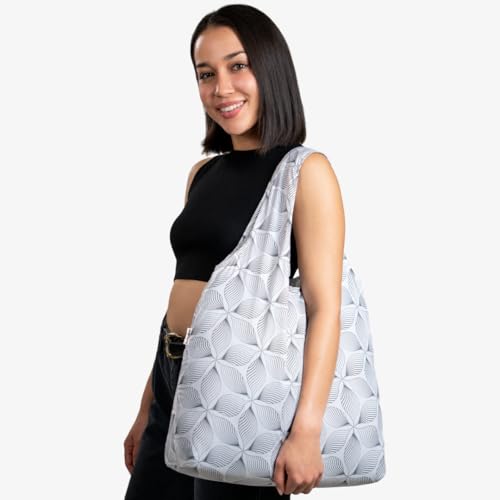 Nanobag XL 25L Tote Foldable Packable Reusable Grocery Shopping Bag - color: Petaline
