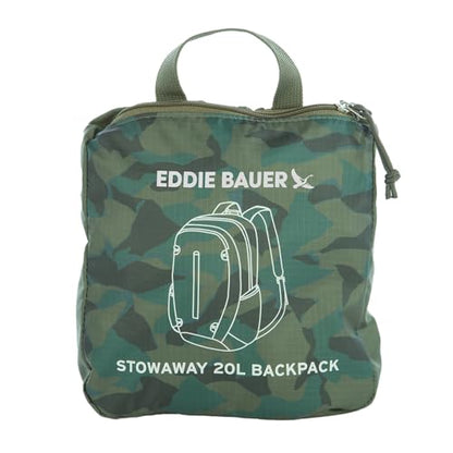 Eddie Bauer Stowaway Packable Backpack - Sprig, 20L - color: Sprig, size: 20L