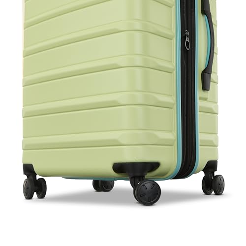 Samsonite Omni 2 Hardside Expandable Luggage with Spinner Wheels, 2-Piece Set (19/24), Frozen Matcha - color: Frozen Matcha, size: 2-Piece Set (Carry-on/Medium)