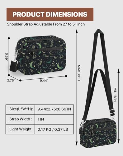 Small Crossbody Bags for Women Travel Purse Lightweight Cross body Purse Waterproof Shoulder Handbag with Adjustable Strap - color: Turquoise