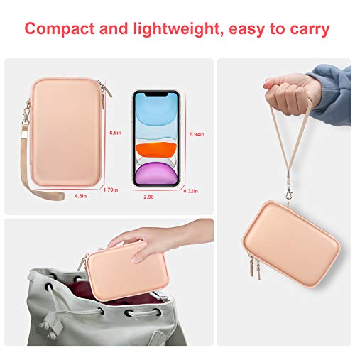 Canboc Case for MacBook Air Pro Charger MagSafe/MagSafe 2 Power Adapter - color: A-Rose Gold