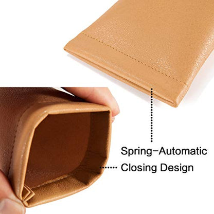 TRIUMPH VISION Eyeglass Case Glasses Case Soft Sunglass Pouch Sleeve 3 Pack - color: 5 Pack M