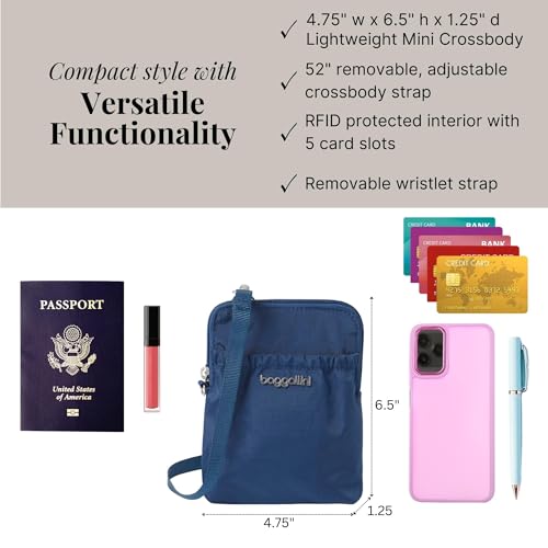 Baggallini RFID Bryant Pouch - color: Pacific