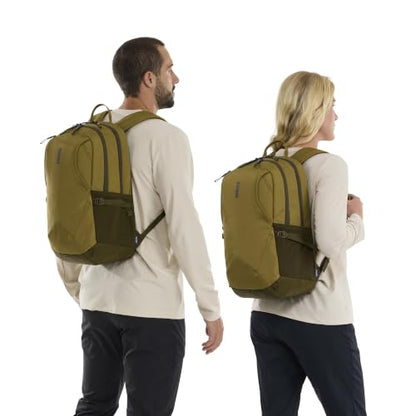 Thule EnRoute Backpack 23L, Elevated 15.6" Laptop Pocket, TPU Zip Pocket - color: Nutria/Natural Green, size: 23L