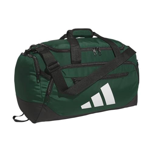 adidas Defender 5 Duffel Bag for Sports, Gym and Travel, Team Dark Green, OSFA | Premium, Sports, Gym, Travel - color: Team Dark Green/Small 42L, style: Small 42l