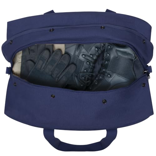 Rothco Canvas Parachute Cargo Bag, Navy Blue, 40.5L - color: Navy Blue
