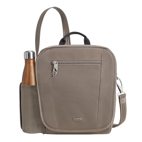 Travelon Anti-Theft Classic Medium Tour Bag - color: Hazelnut