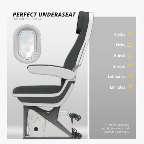Verage Underseat Carry On Luggage with Wheels,14.5-Inch,Cloud Gray - color: Cloud Gray, size: 14.5-Inch Plus Underseat