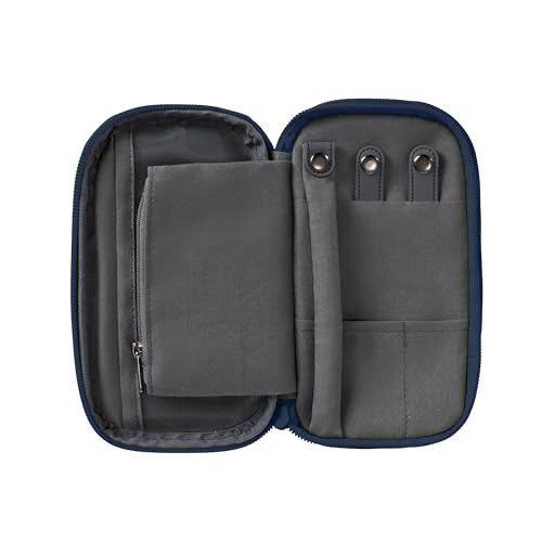 Travelon 2-in-1 Jewelry & Tech Organizer - color: Navy