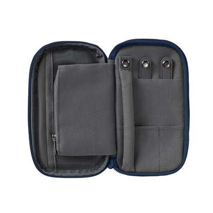 Travelon 2-in-1 Jewelry & Tech Organizer - color: Navy