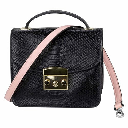 Allzedream Leather Purse Strap Replacement Crossbody Handbag Long Adjustable (Pink, Silver Hardware) - color: Pink, Silver Hardware