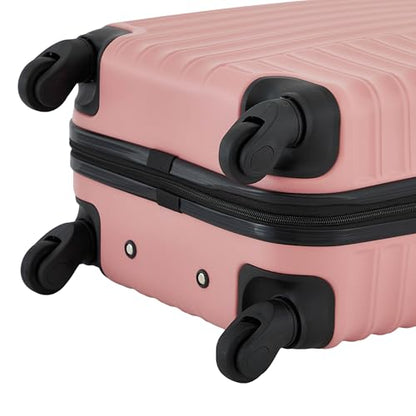 French Connection 22" Quinn Carry-On Luggage, Rose Elegance - color: Rose Elegance