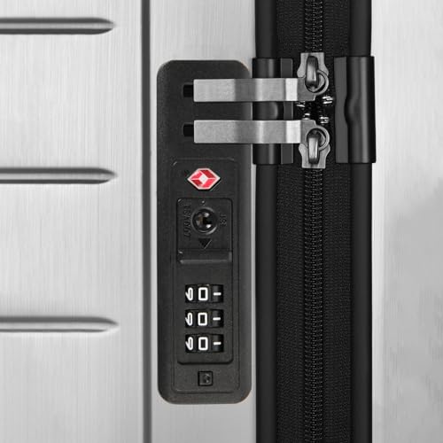 2-Pack TSA 3-Digit Combination Luggage Locks, Built-in Travel Lock JS-522 - size: JS-522