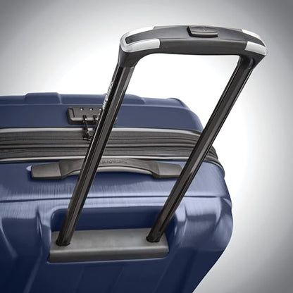 Samsonite Centric 2 Hardside Expandable Luggage with Spinners | True Navy | 2PC SET (Carry-on/Medium) - color: True Navy, size: 2-Piece Set (Carry-on/Medium)