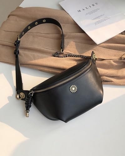 7L Sling Bag Crossbody Bags for Women Fanny Packs Purses Cross Body Bag for Woman Small backpack Travel Shoulder Bag handbags - color: 5-black