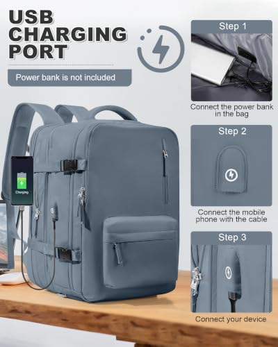 Vacuum Backpack Travel with Pump, Vacuum Seal Compression Bags For Clothing