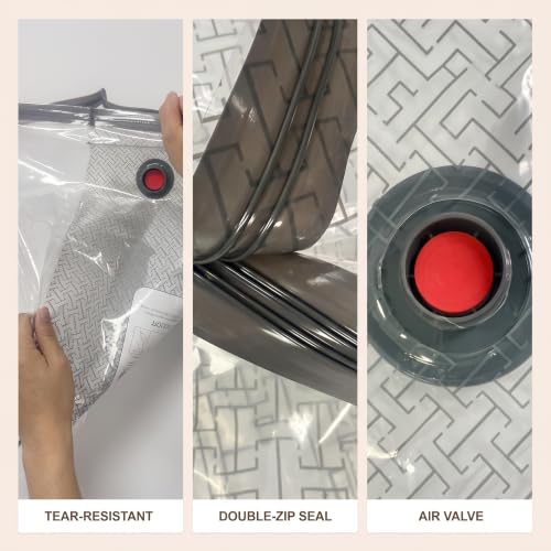 Vacuum Storage Bags for Travel & Clothes with Cordless Pump, 18 Combo - size: 18 Combo