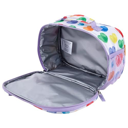 Travelers Club 5 Piece Kids' Luggage Set, Thumbprint Heart - color: Thumbprint Heart