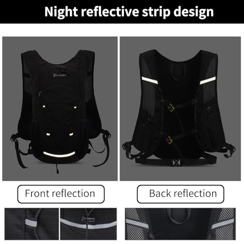 DOJUNS Hiking Backpack Lightweight Travel Backpack 20L Waterproof Hiking Daypacks Camping Backpack for Men Women (Dark Blue) - color: Dark Blue