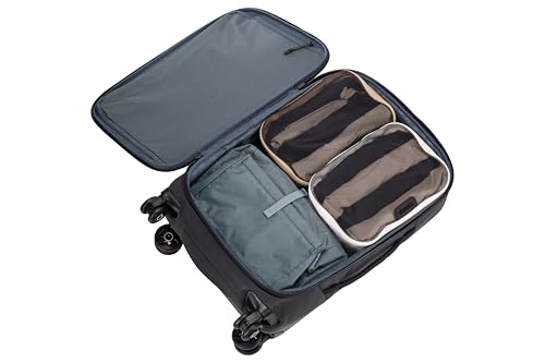 Thule Packing Cube, Size Small, Transparent Fabric, Organize Essentials, Easy to Pack, YKK Zippers - color: WHITE, size: Small, style: Single