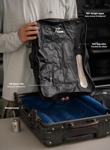 Travel Vacuum Bags with Pump, Carry-On Space Saver, Small (3 Pack) - size: Small
