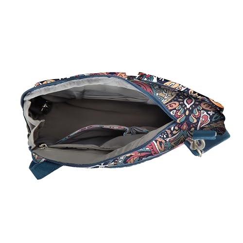 Travelon Anti-Theft Classic Crossbody Bag - color: Summer Paisley